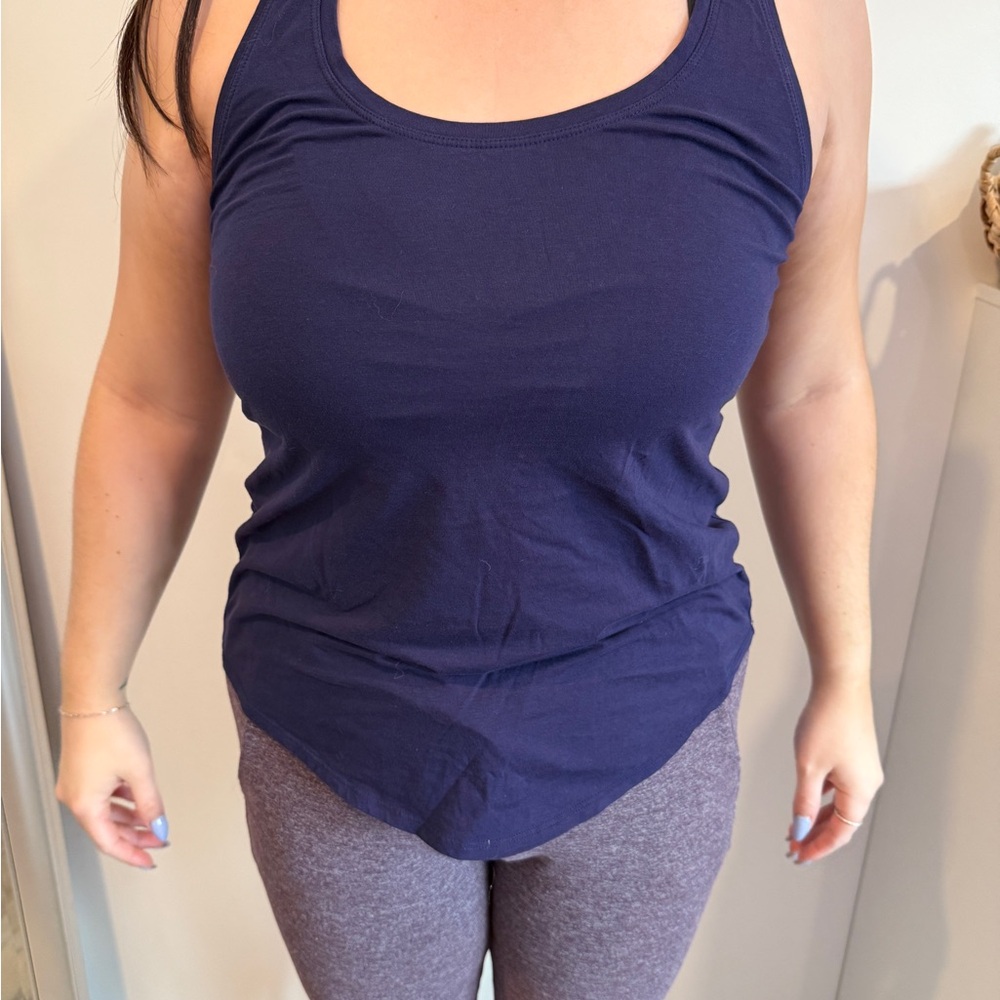 Lululemon Athletica Deep Blue Tank Top
